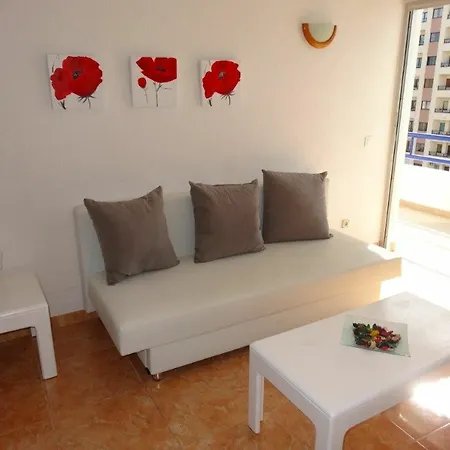 With One Bedroom In Adeje, With Wonderful Sea View, Pool Acc 公寓 *
